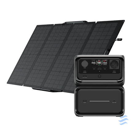 Bundle: Power station EcoFlow River 3 Max Plus + portable solar panel 160W Power stations