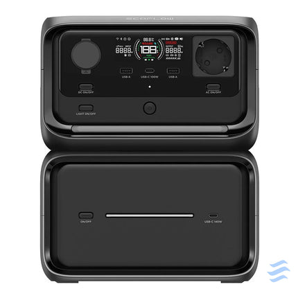 Bundle: Power station EcoFlow River 3 Max Plus + portable solar panel 220W Power stations