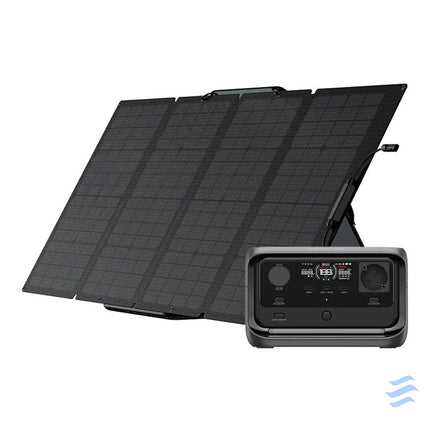Bundle: Power station EcoFlow River 3 Plus + portable solar panel 160W Power stations