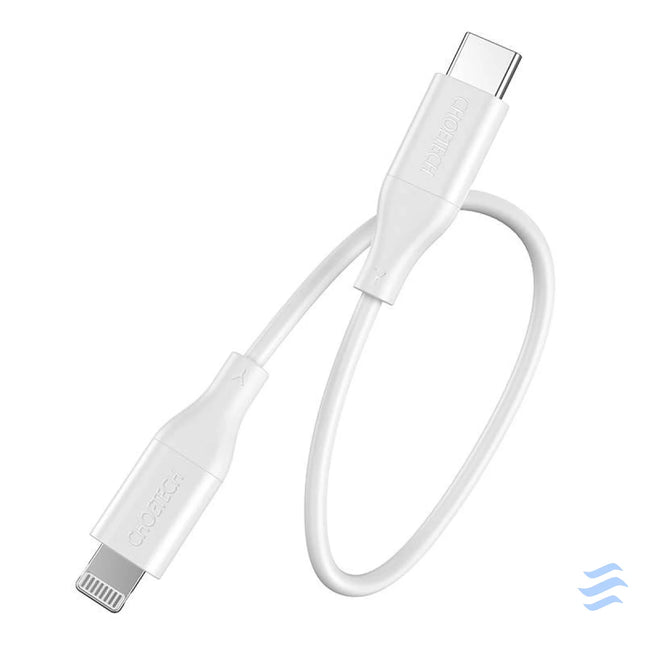 Cable Choetech IP0040 USB C to Lightning PD18/30W 1,2m (white) USB cables
