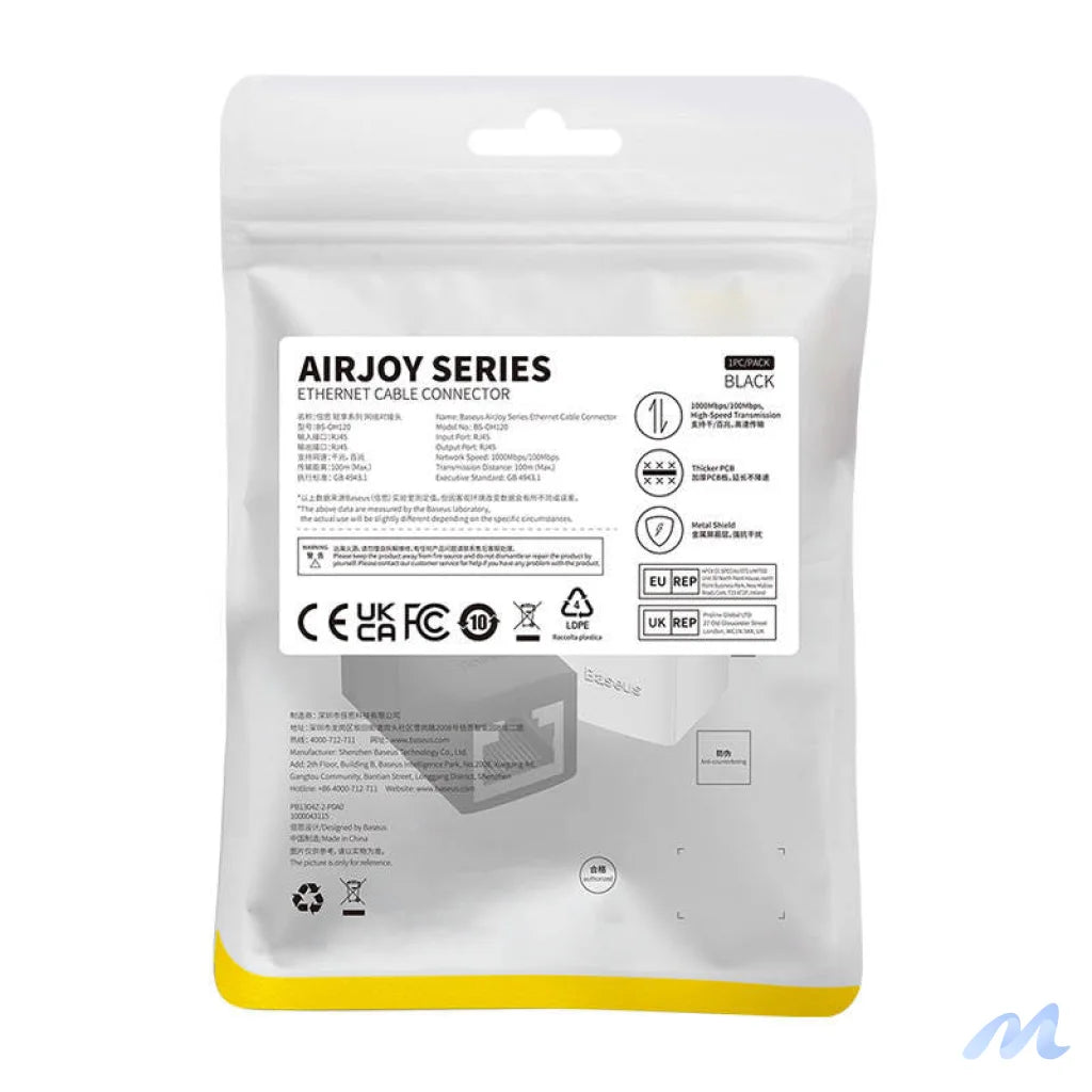 Cable connector Baseus AirJoy Series (black)