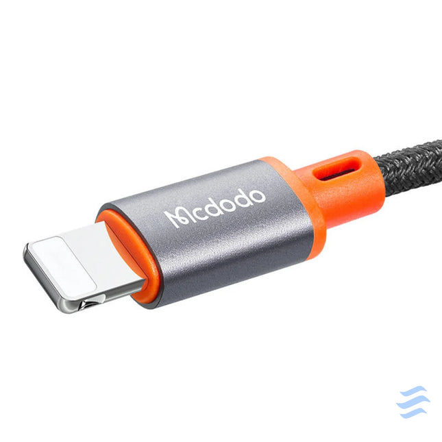 Cable Mcdodo CA 0890 Lightning to 3.5mm AUX mini jack 1.8m (black) Audio cables