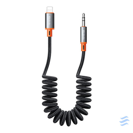 Cable Mcdodo CA 0890 Lightning to 3.5mm AUX mini jack 1.8m (black) Audio cables