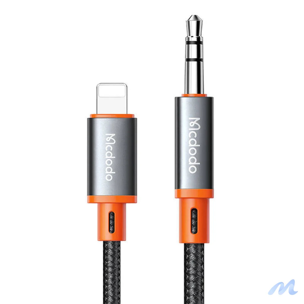 Cable Mcdodo CA-0890 Lightning to 3.5mm AUX mini jack, 1.8m (black)