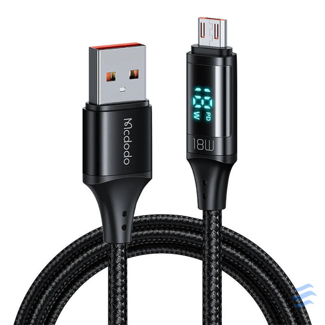 Cable Mcdodo CA 1070 USB to Micro USB 3A 1.2m (black) USB to Micro USB