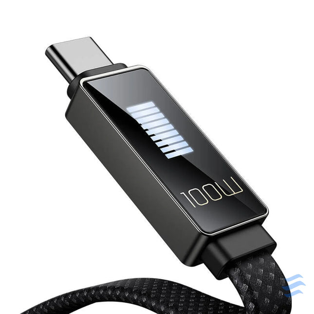 Cable Mcdodo CA 4980 USB to USB C with display 1.2m (black) USB to USB C