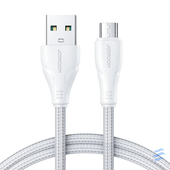 Cable to Micro USB A / Surpass / 2m Joyroom S UM018A11 (white) Combo Cables