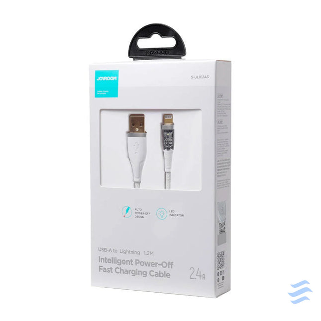 Cable to USB A / Lightning / 2.4A / 1.2m Joyroom S UL012A3 (white) Combo Cables