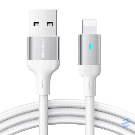 Cable to USB A / Lightning / 2.4A / 2m Joyroom S UL012A10 (white) Combo Cables