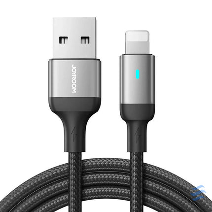 Cable to USB A / Lightning / 2.4A / 3m Joyroom S UL012A10 (black) Combo Cables