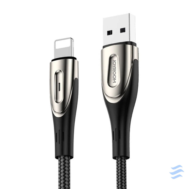 Cable to USB / Lightning / 3A 1.2m Joyroom S M411 (black) Combo Cables