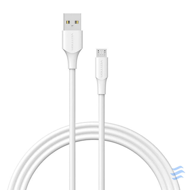 Cable USB 2.0 to Micro USB Vention CTIWF 2A 1m (white) USB to Micro USB