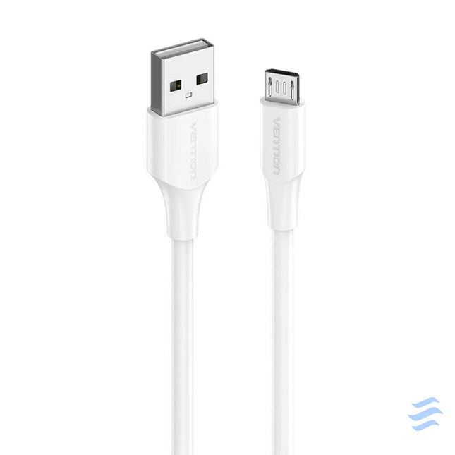 Cable USB 2.0 to Micro USB Vention CTIWF 2A 1m (white) USB to Micro USB