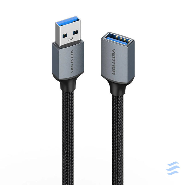 Cable USB A 3.0 A Male to Female Vention CBLHI 3m black Audio cables