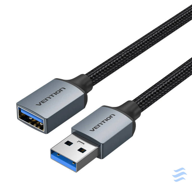 Cable USB A 3.0 A Male to Female Vention CBLHI 3m black Audio cables