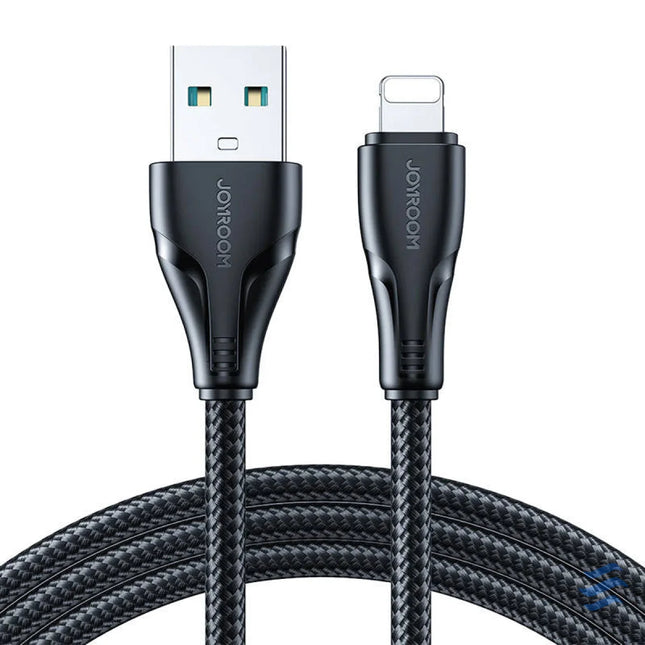 Cable USB A Surpass / Lightning / 3m Joyroom S UL012A11 (black) Combo Cables