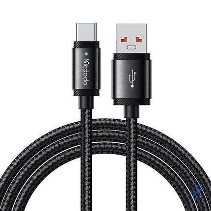 Cable USB A to USB C Mcdodo CA 4730 120W 1,5m (black) USB to USB C