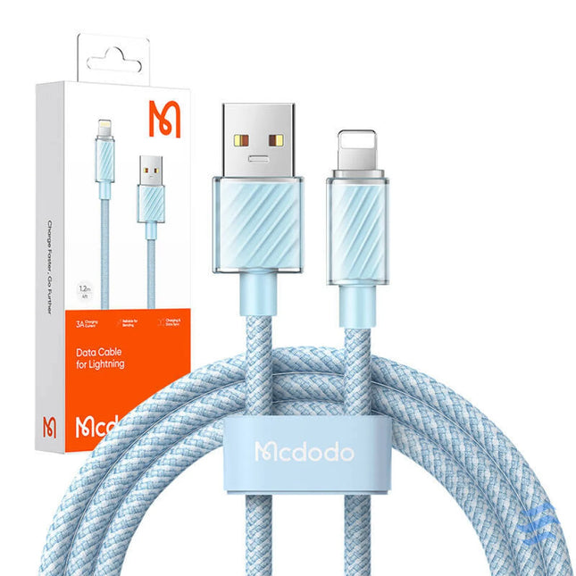 Cable USB A to Lightning Mcdodo CA 3641 1,2m (blue) USB to Lightning
