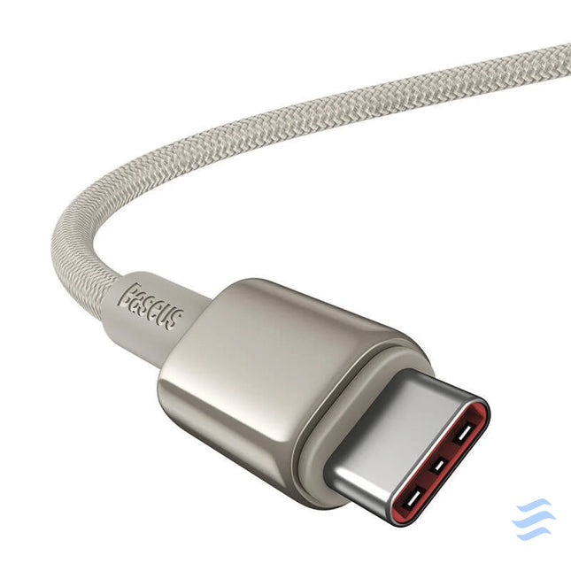 Cable USB C do USB C Baseus Tungsten Gold 100W 2m (złoty) USB C to USB C