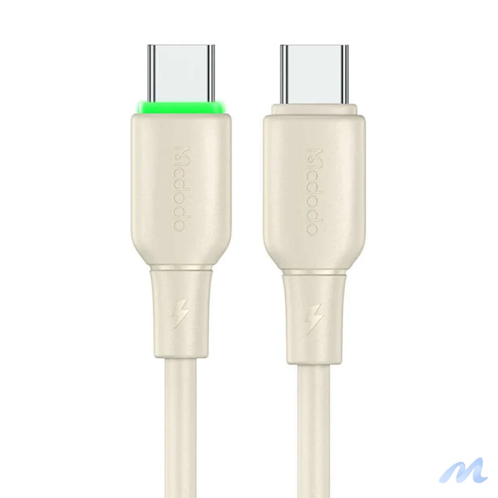 Cable USB-C do USB-C Mcdodo CA-4770 65W 1.2m (beige)