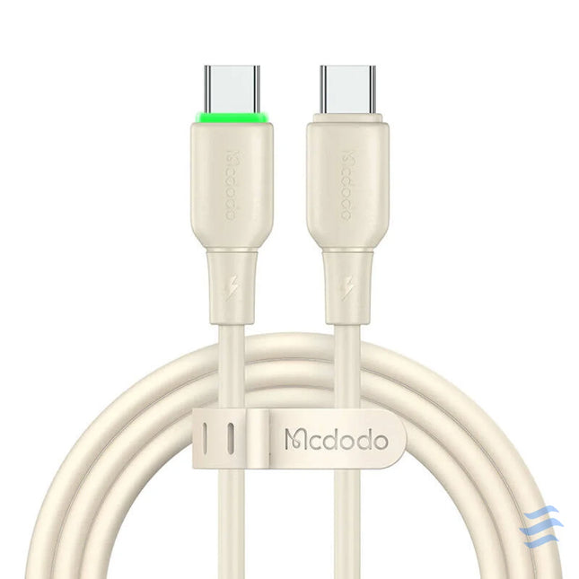 Cable USB C do USB C Mcdodo CA 4770 65W 1.2m (beige) USB C to USB C
