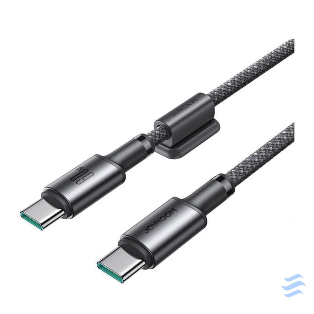 Cable USB C USB C Joyroom S A50 60W 1.2m szary USB C to USB C