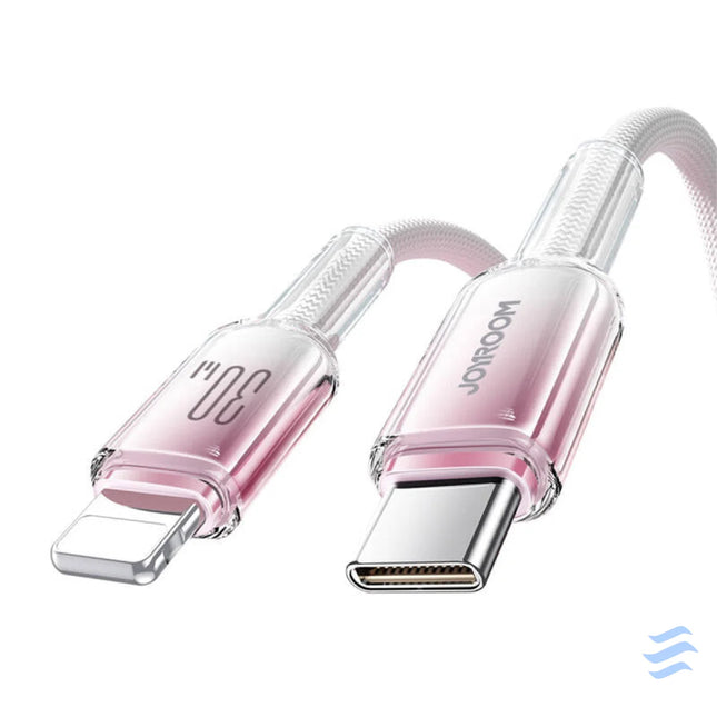 Cable USB C Lightning Joyroom S A42 30W 1.2m biały USB C to Lightning