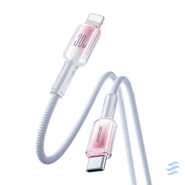 Cable USB C Lightning Joyroom S A42 30W 1.2m biały USB C to Lightning