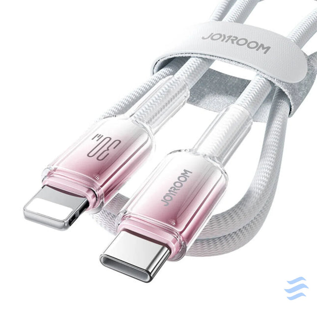 Cable USB C Lightning Joyroom S A42 30W 1.2m biały USB C to Lightning