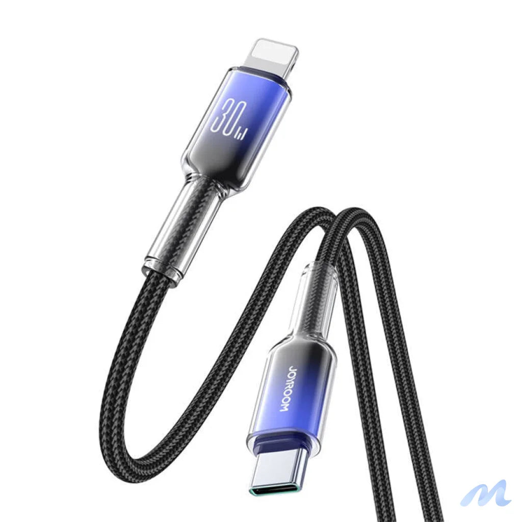 Cable USB-C Lightning Joyroom S-A42 30W 1.2m (black)