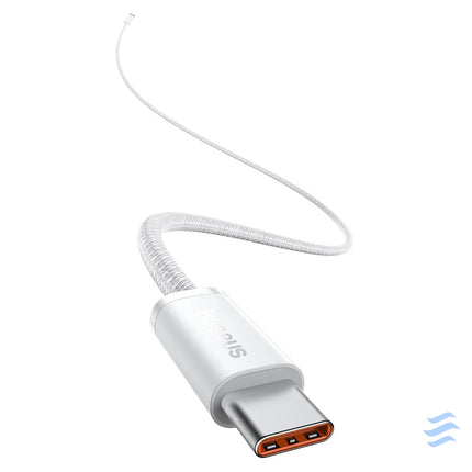 Cable USB C to USB C Baseus 100W 1m (white) USB C to USB C