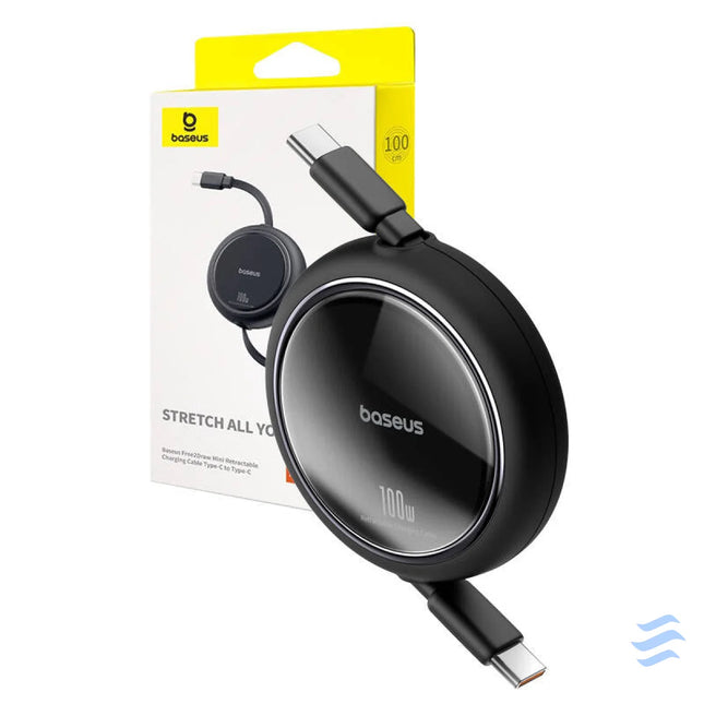 Cable USB C to USB C Baseus Free2Draw PD 100W 1m (black) USB C to USB C