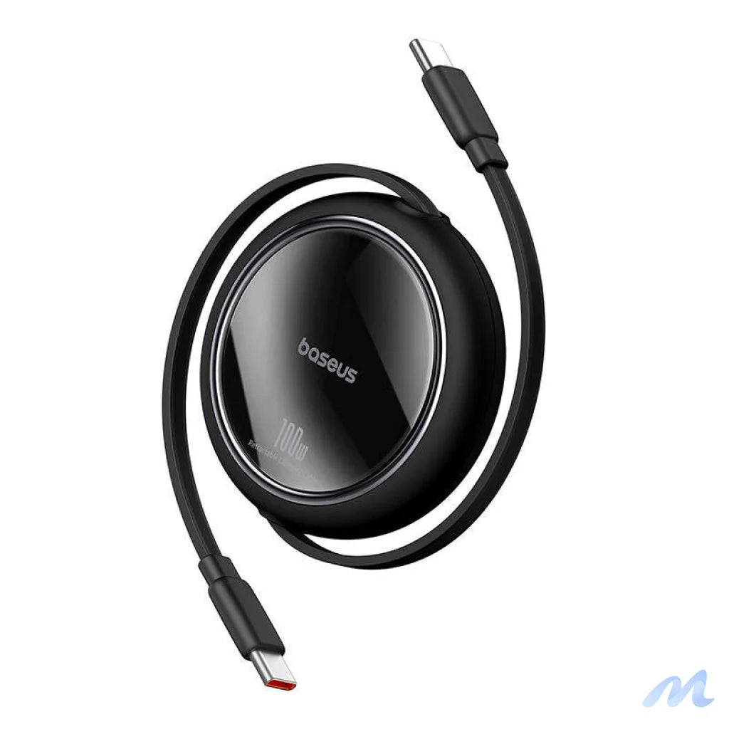 Cable USB-C to USB-C Baseus Free2Draw, PD, 100W, 1m (black)