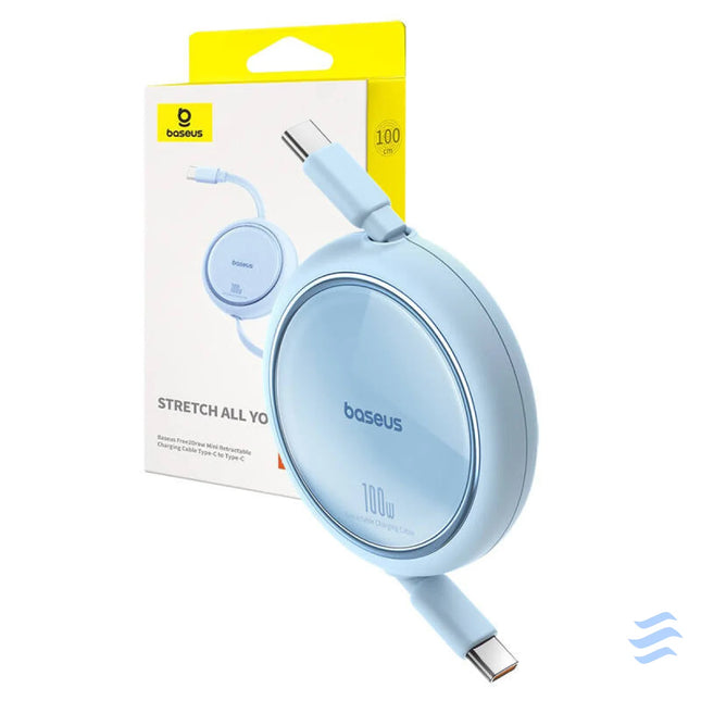 Cable USB C to USB C Baseus Free2Draw PD 100W 1m (blue) USB C to USB C