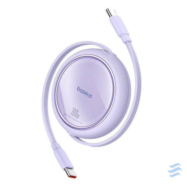 Cable USB C to USB C Baseus Free2Draw PD 100W 1m (purple) USB C to USB C