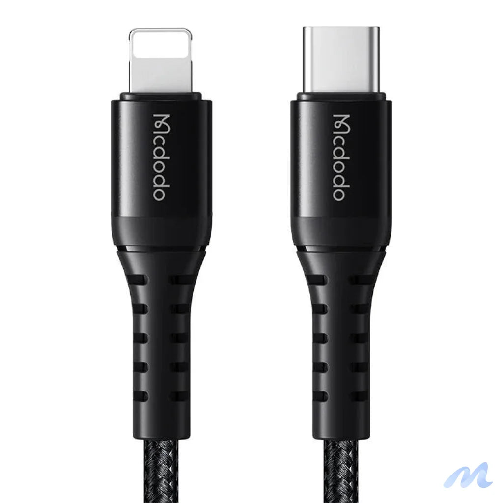 Cable USB-C to lightning Mcdodo CA-5630, 36W, 0.2m (black)
