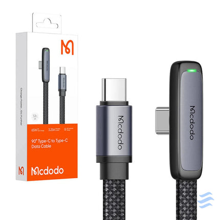 Cable USB C to USB C Mcdodo CA 3361 65W 1.8m (black) USB C to USB C