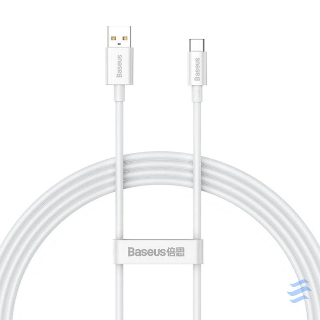 Cable USB do USB C Baseus Superior 100W 1.5m (white) USB to USB C