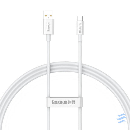 Cable USB do USB C Baseus Superior 100W 1m (white) USB to USB C