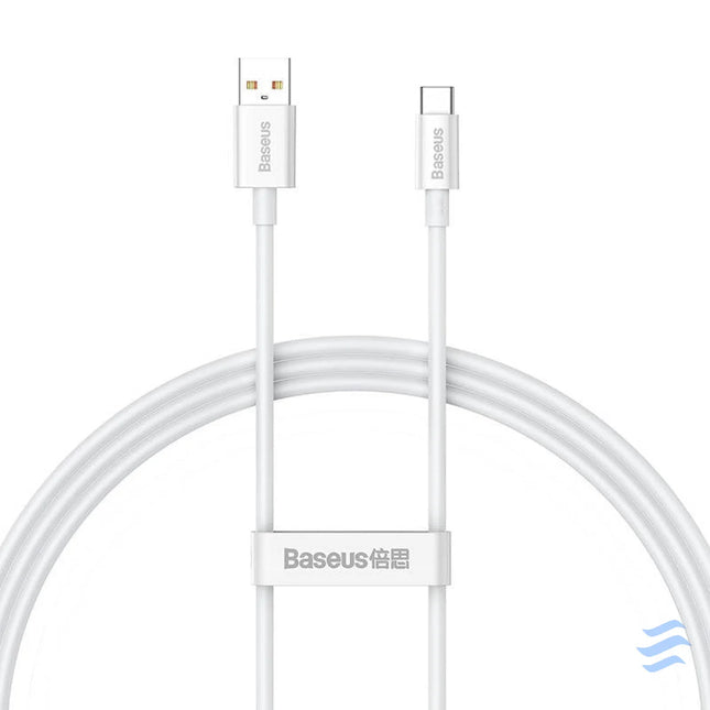 Cable USB do USB C Baseus Superior 100W 1m (white) USB to USB C