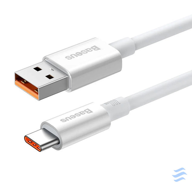 Cable USB do USB C Baseus Superior 100W 2m (white) USB to USB C