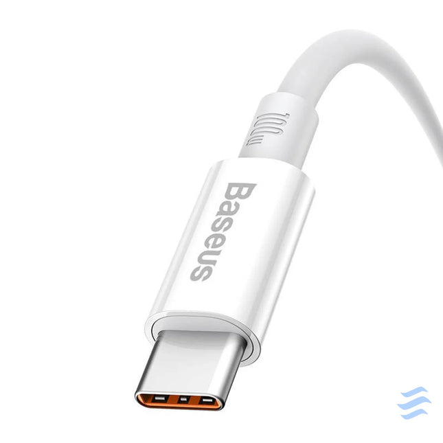 Cable USB do USB C Baseus Superior 100W 2m (white) USB to USB C