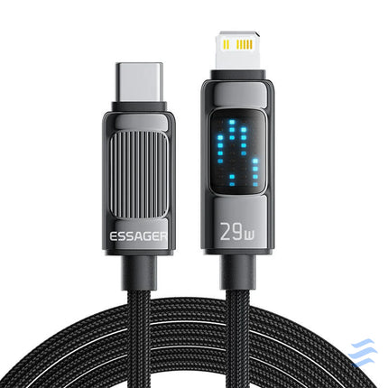 Cable USB Essager EXCTL LG0A P USB C do lightning 29W 1m USB C to Lightning