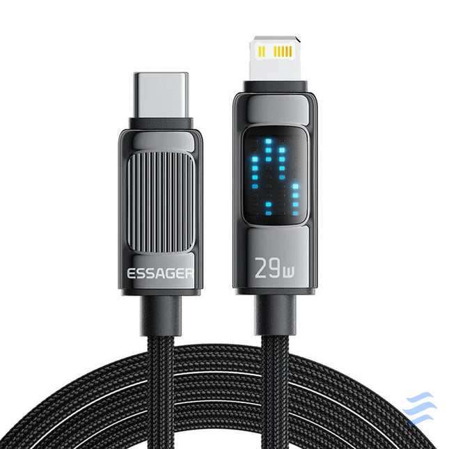 Cable USB Essager EXCTL LG0A P USB C do lightning 29W 1m USB C to Lightning