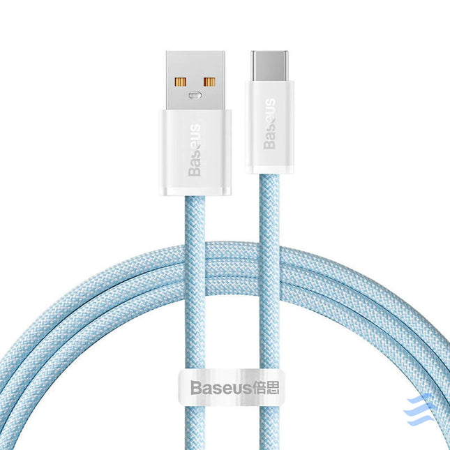 Cable USB to USB C Baseus Dynamic Series 100W 1m (blue) USB to USB C