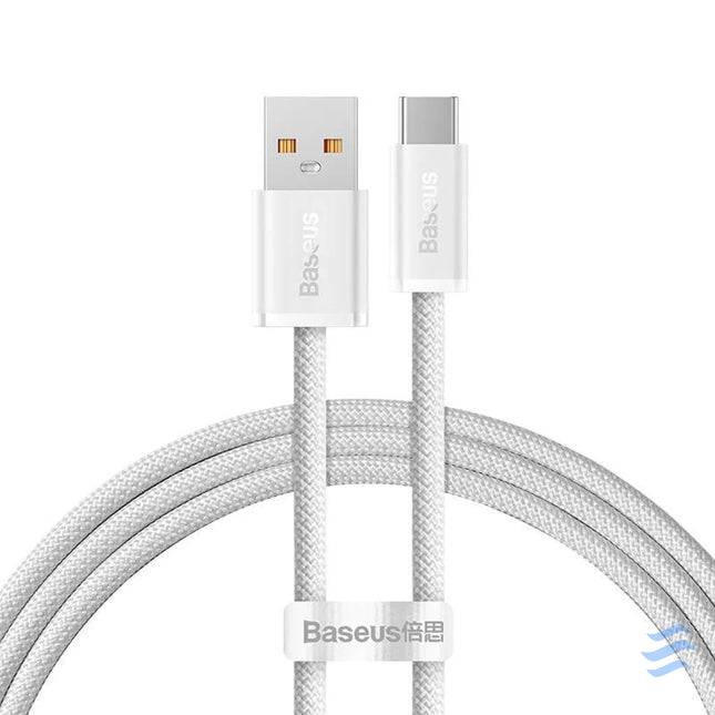 Cable USB to USB C Baseus Dynamic Series 100W 1m (white) USB to USB C