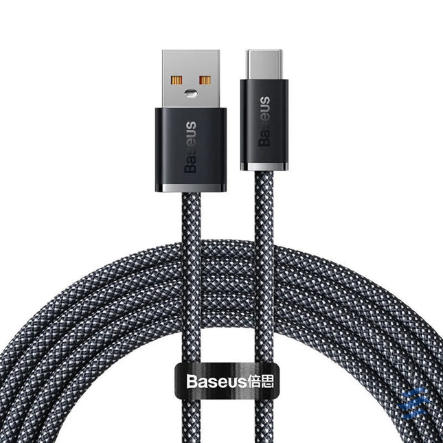 Cable USB to USB C Baseus Dynamic Series 100W 2m (black) USB to USB C