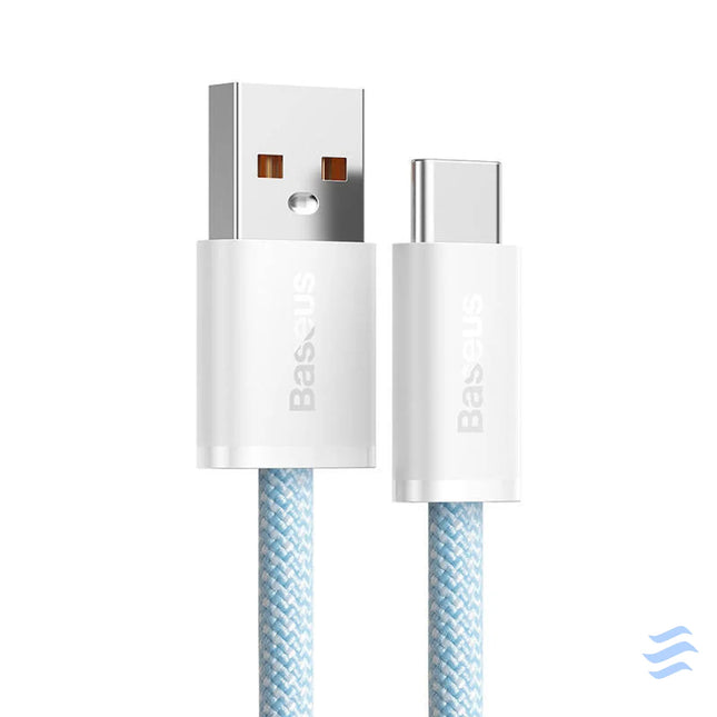 Cable USB to USB C Baseus Dynamic Series 100W 2m (blue) USB to USB C