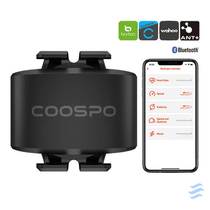 Cadence Sensor Coospo BK9C compatibile with Wahooo Garmin Bryton etc. Sensors