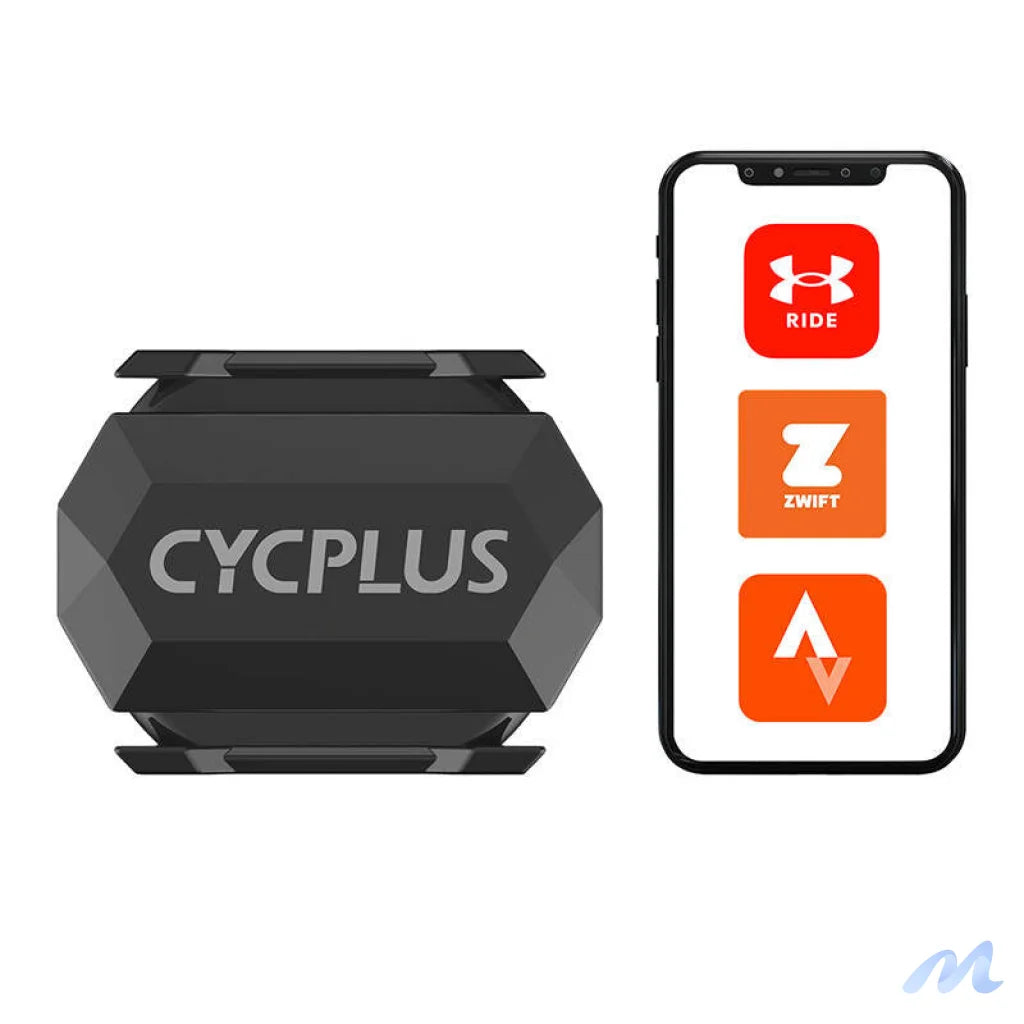 Cadence speed sensor Cycplus C3  - compatibile with Wahoo, Zwift, Endomondo, Mapmyride etc.